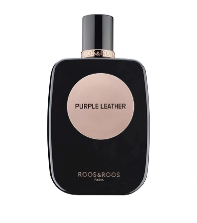 Shop Roos & Roos Purple Leather Eau De Parfum (100ml) In White