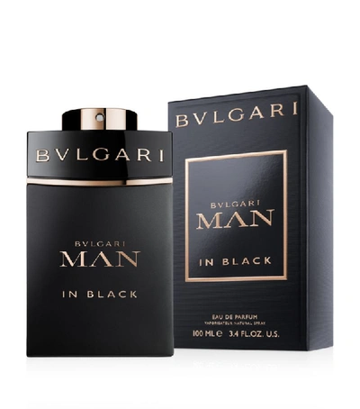 Shop Bvlgari Man In Black Eau De Parfum (100ml) In White