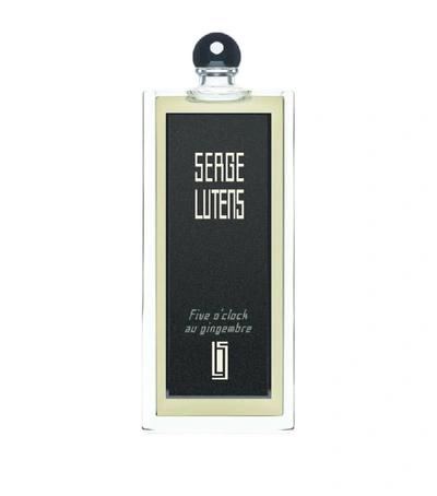Shop Serge Lutens Five O'clock Au Gingembre Eau De Parfum (100ml) In White