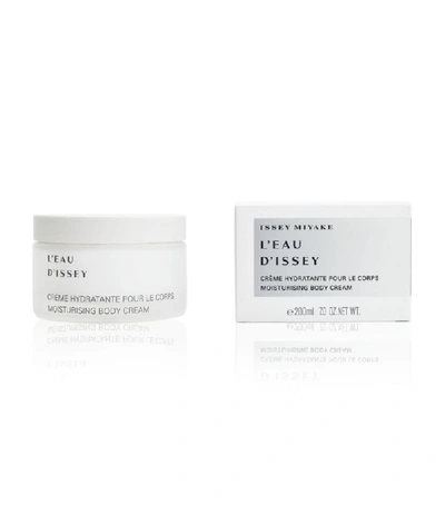 Shop Issey Miyake L'eau D'issey Body Cream In White