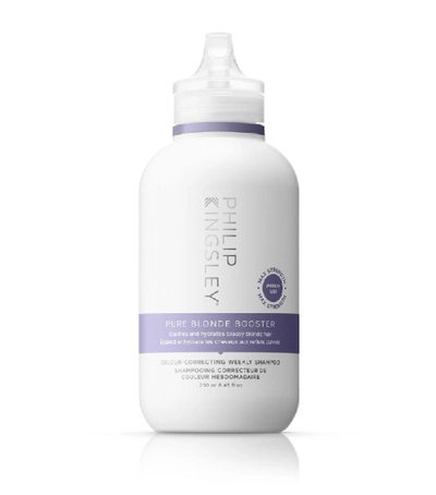 Shop Philip Kingsley Pure Blonde Booster Colour-correcting Weekly Shampoo (250ml) In Multi