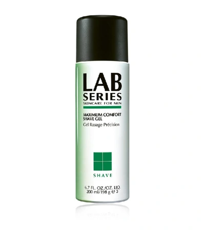 Shop Lab Series Maximum Comfort Shave Gel In White
