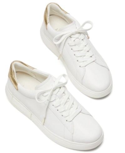 Shop Kate Spade Women's Lift Sneakers In Optic White/pale Gold