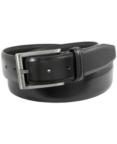 Shop Florsheim Men's Carmine Leather Belt In Black