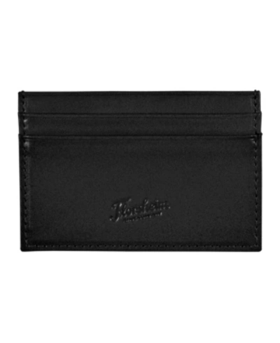 Shop Florsheim Men's  Leather Card Case In Black