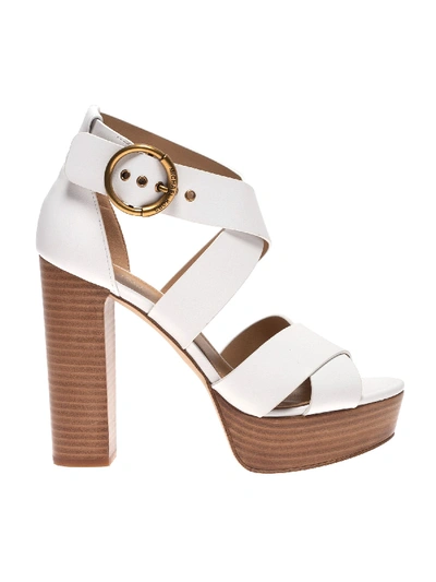 Michael kors deals leia platform sandals