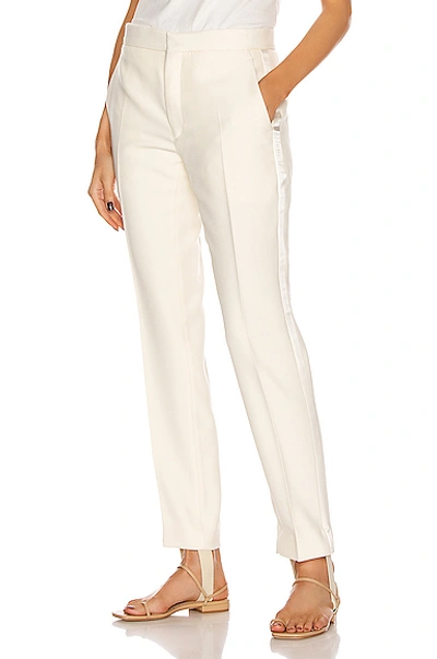 Shop Wardrobe.nyc Trouser In Off White