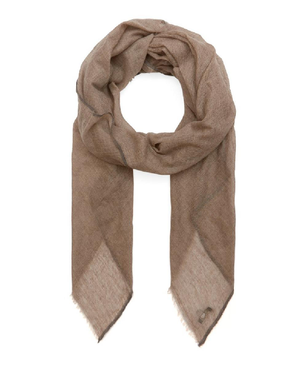 large grey cashmere scarf