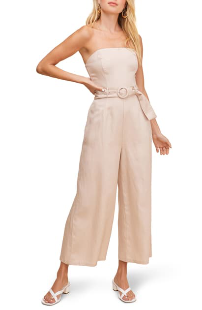 wide leg crop jumpsuit