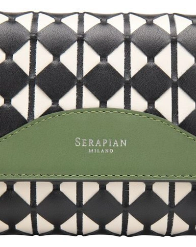 Shop Serapian Wallets In Green