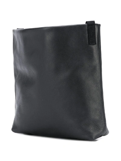 Shop Ann Demeulemeester Mini Leather Shoulder Bag In Black