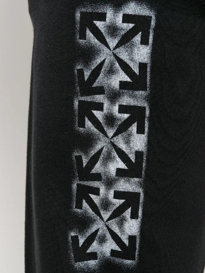Shop Off-white Arrows Print Track Pants In Black