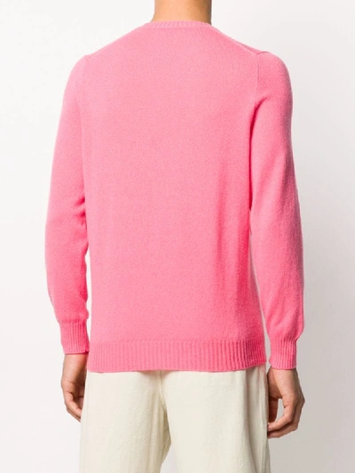 Shop Fedeli Cashmere Jumper In Pink
