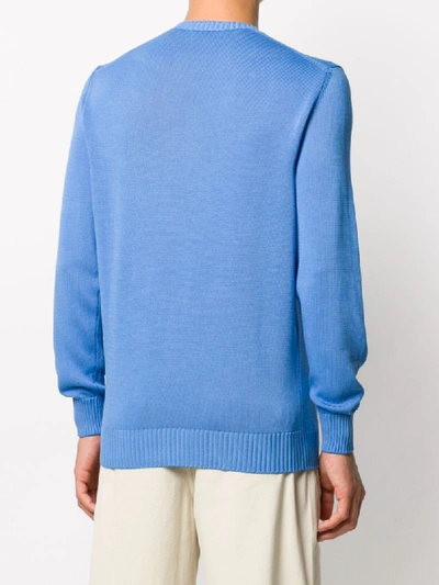 Shop Fedeli Cashmere Jumper In Blue