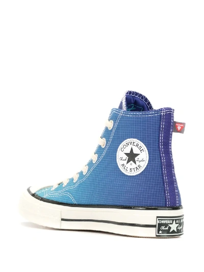 Shop Converse Sneakers Mit Muster In Blue