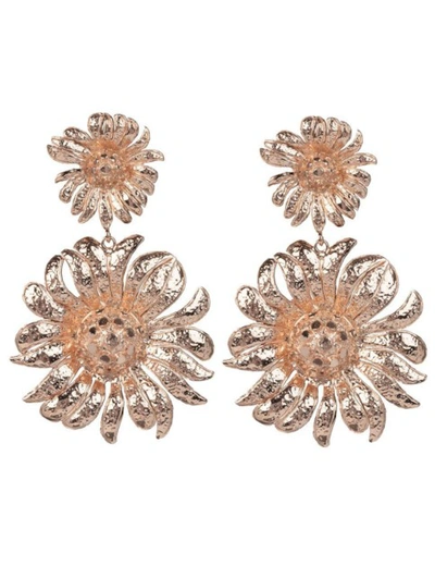 Shop Christie Nicolaides Azelia Earrings Rose Gold