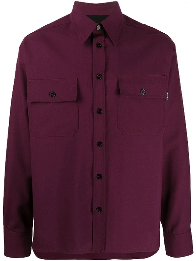 MARNI CHEST POCKET CHORE SHIRT 