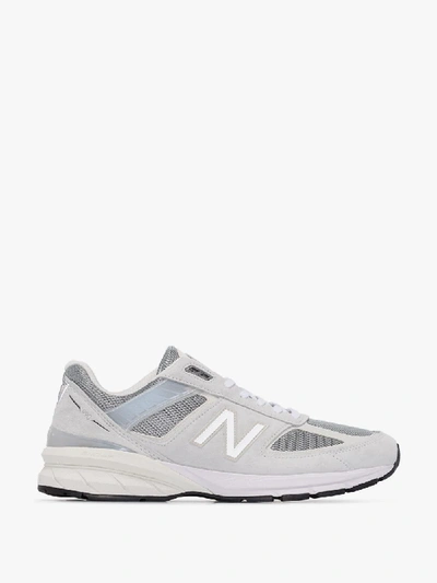Shop New Balance Grey M990 Reflective Sneakers