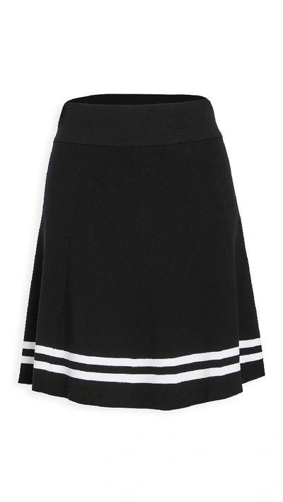 Shop Adam Selman Sport Kicky Skirt In Black