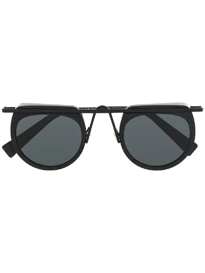 Shop Alain Mikli Aujourd'hui Round Sunglasses In Black