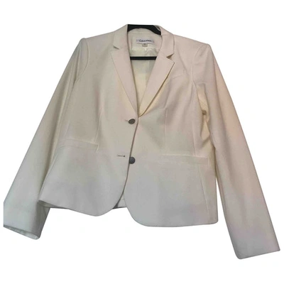 Pre-owned Calvin Klein Suit Jacket In Other