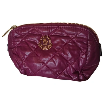 Pre-owned Moncler Purple Clutch Bag