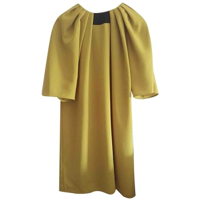 Pre-owned Balenciaga Yellow Dress