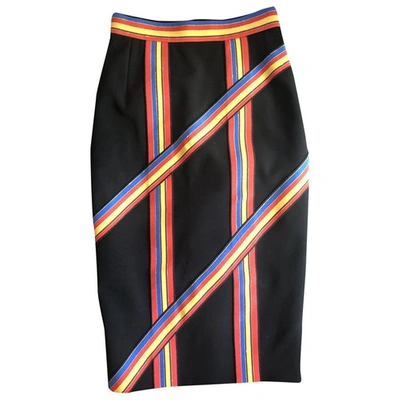 Pre-owned Peter Pilotto Mid-length Skirt In Black