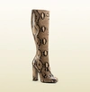 GUCCI Python Horsebit Knee Boot