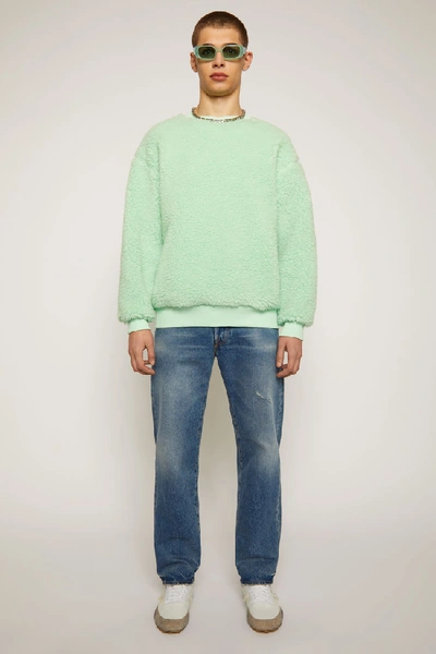 Acne Studios Mandala-print Sweatshirt Pistachio Green | ModeSens