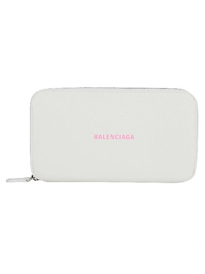 Shop Balenciaga Wallet In White