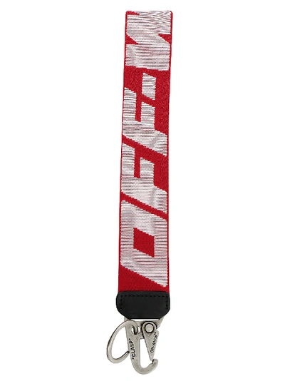 Shop Off-white 20 Key Ring In Red
