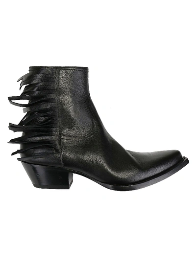 Shop Saint Laurent Lukas Boots In Nero