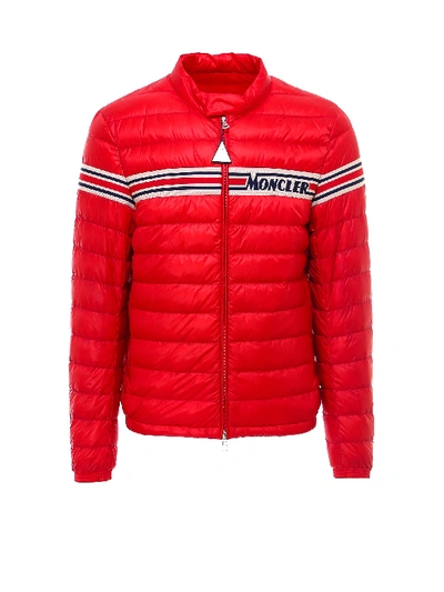 Shop Moncler Renald Jacket In Red