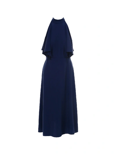 Shop Prada Dress In Blue