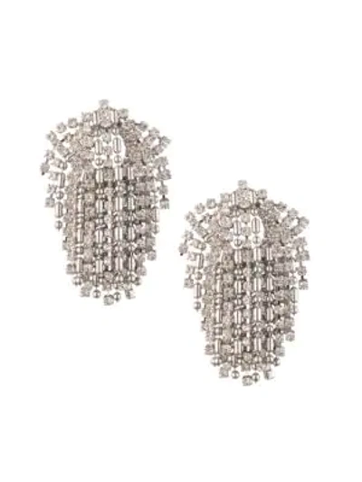 Shop Dannijo Kane Crystal Cluster Earrings