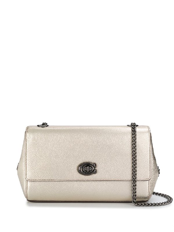 coach metallic crossbody