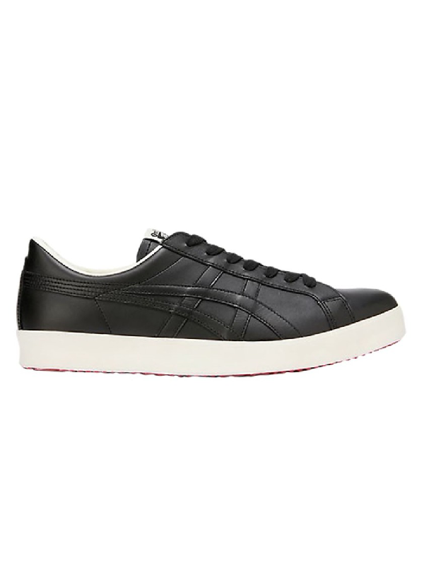 onitsuka tiger black leather