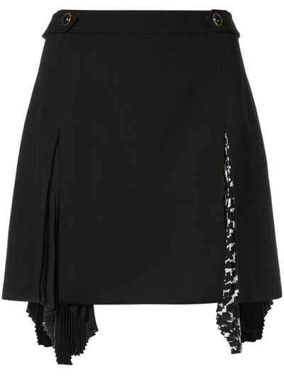 Shop Givenchy Pleat Insert Kilt