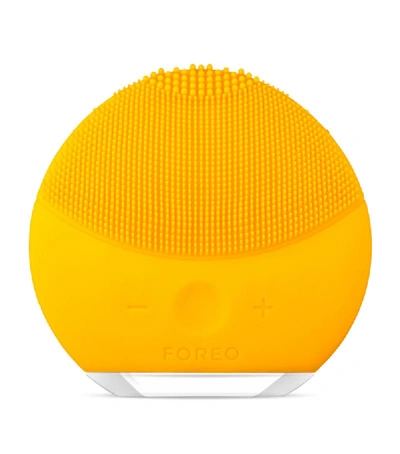 Shop Foreo Luna Mini 2 Facial Cleansing Brush In Yellow