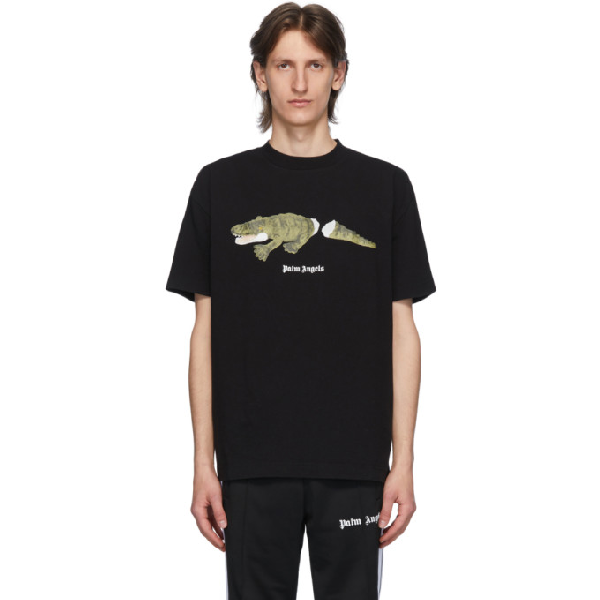 palm angels crocodile shirt