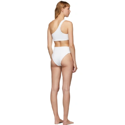 Shop Haight Off-white Crepe Perlin Bikini In 0014 Offwhi