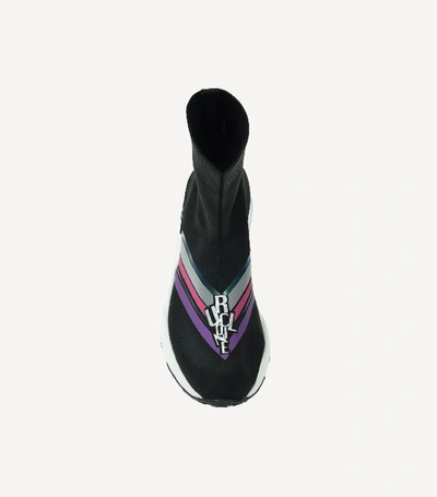 Shop Rucoline R-evolve Knit 4047 Maglia V In Black