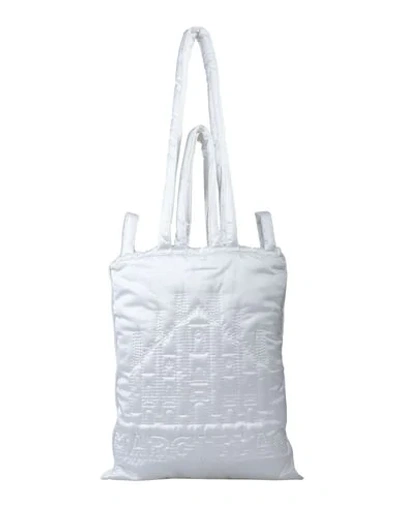 Shop Mm6 Maison Margiela Handbags In White