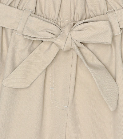 Shop Dolce & Gabbana Cotton Shorts In Beige