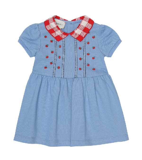 baby blue cotton dress