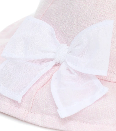 Shop Il Gufo Baby Cotton Bucket Hat In Pink