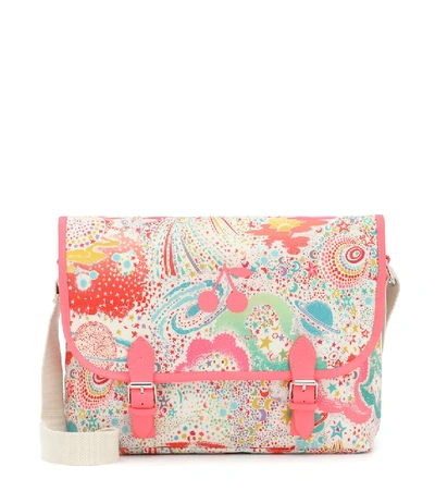 Shop Bonpoint Liberty Printed Messenger Bag In Multicoloured