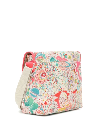 Shop Bonpoint Liberty Printed Messenger Bag In Multicoloured