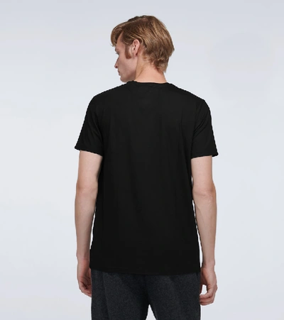 Shop Derek Rose Short-sleeved Jersey T-shirt In Black